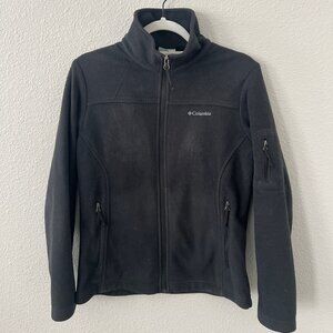 Columbia Full-zip Black Fleece Jacket